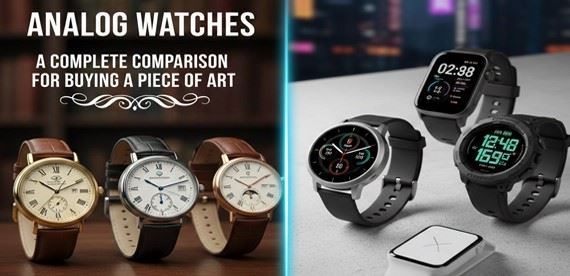 Analog watches: A complete comparison for buying a piece of art
