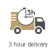 3 hour delivery