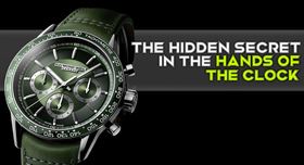 Why do watch hands always stop at 10:10?