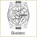 Skeleton Or Open Heart Watches