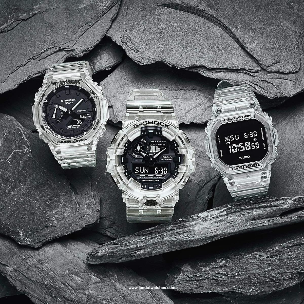 Casio Men's wrist watch GA-2100SKE-7A a monthly calendar watch benefiting from high-quality and professional design
