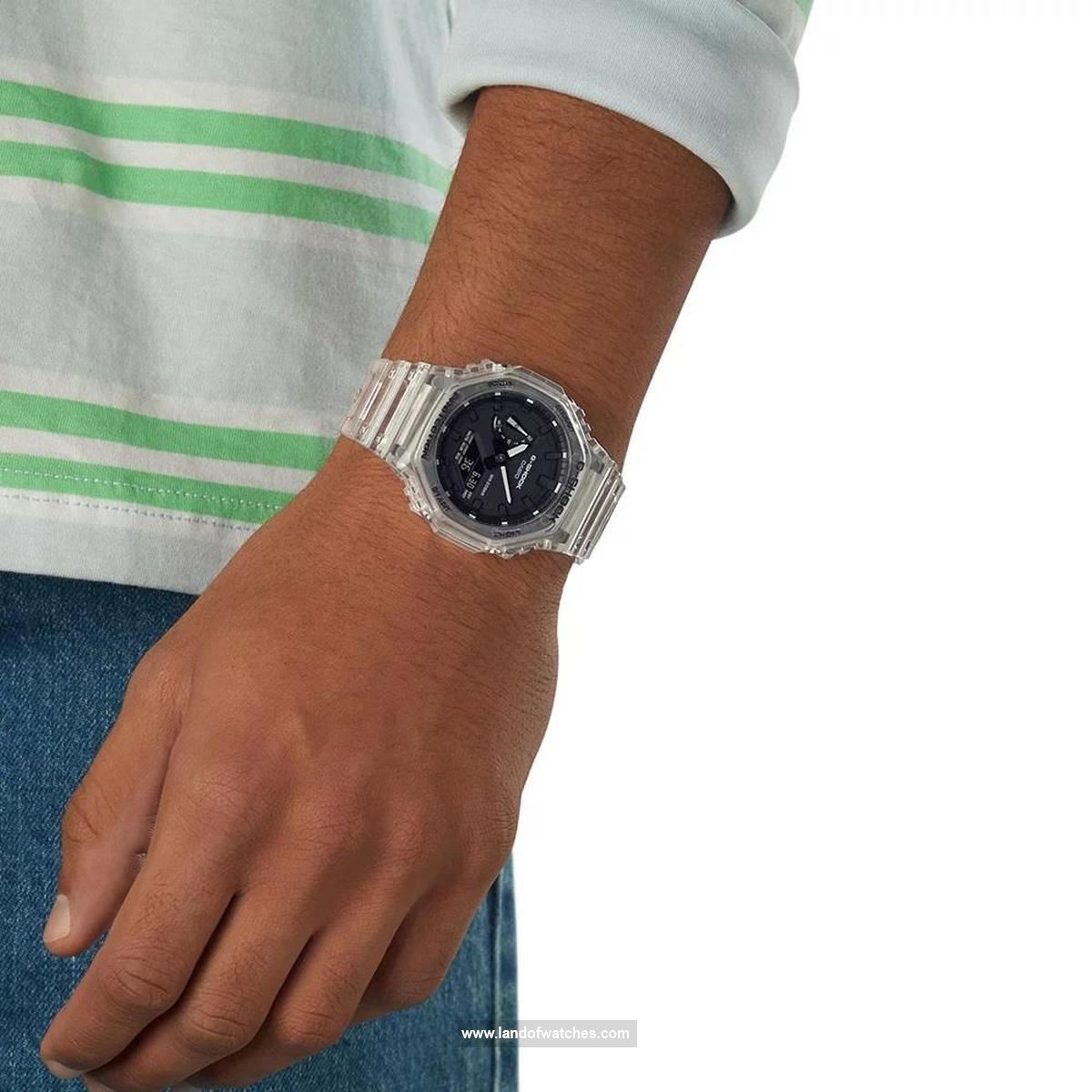 why we recommend buying Casio Men's wrist watch GA-2100SKE-7A ?