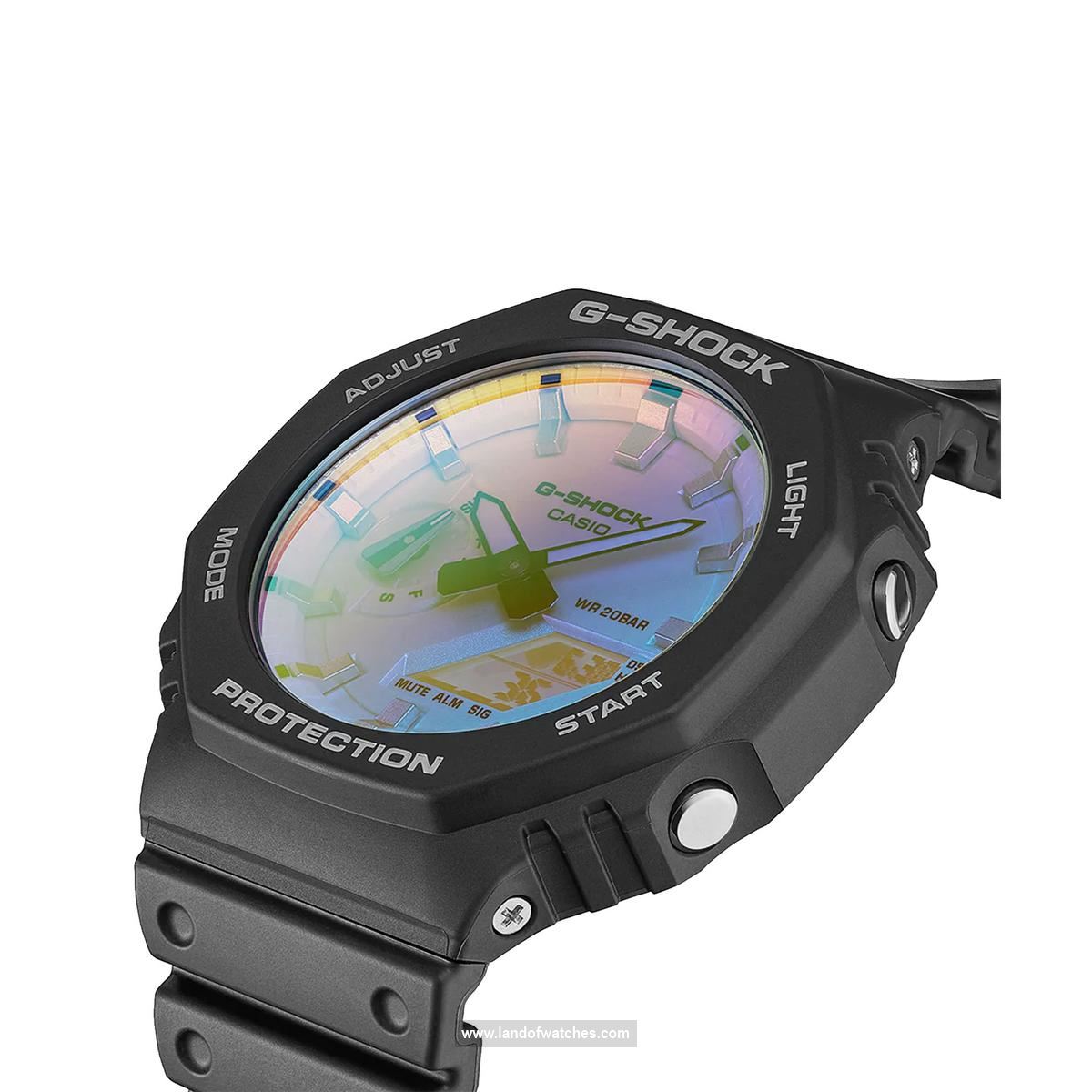 Casio Men's wrist watch GA-2100SR-1ADR price review