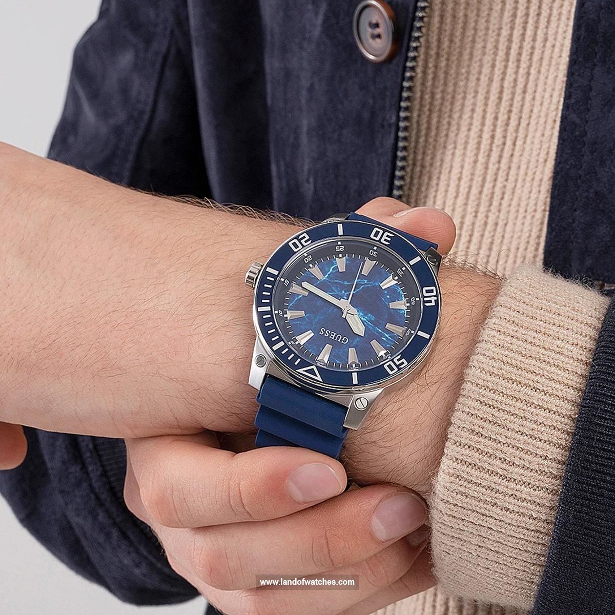 ساعت المعصم للرجال غس طراز GW0420G1 ساعة واحدة بسيط مع الجودة والأصالة