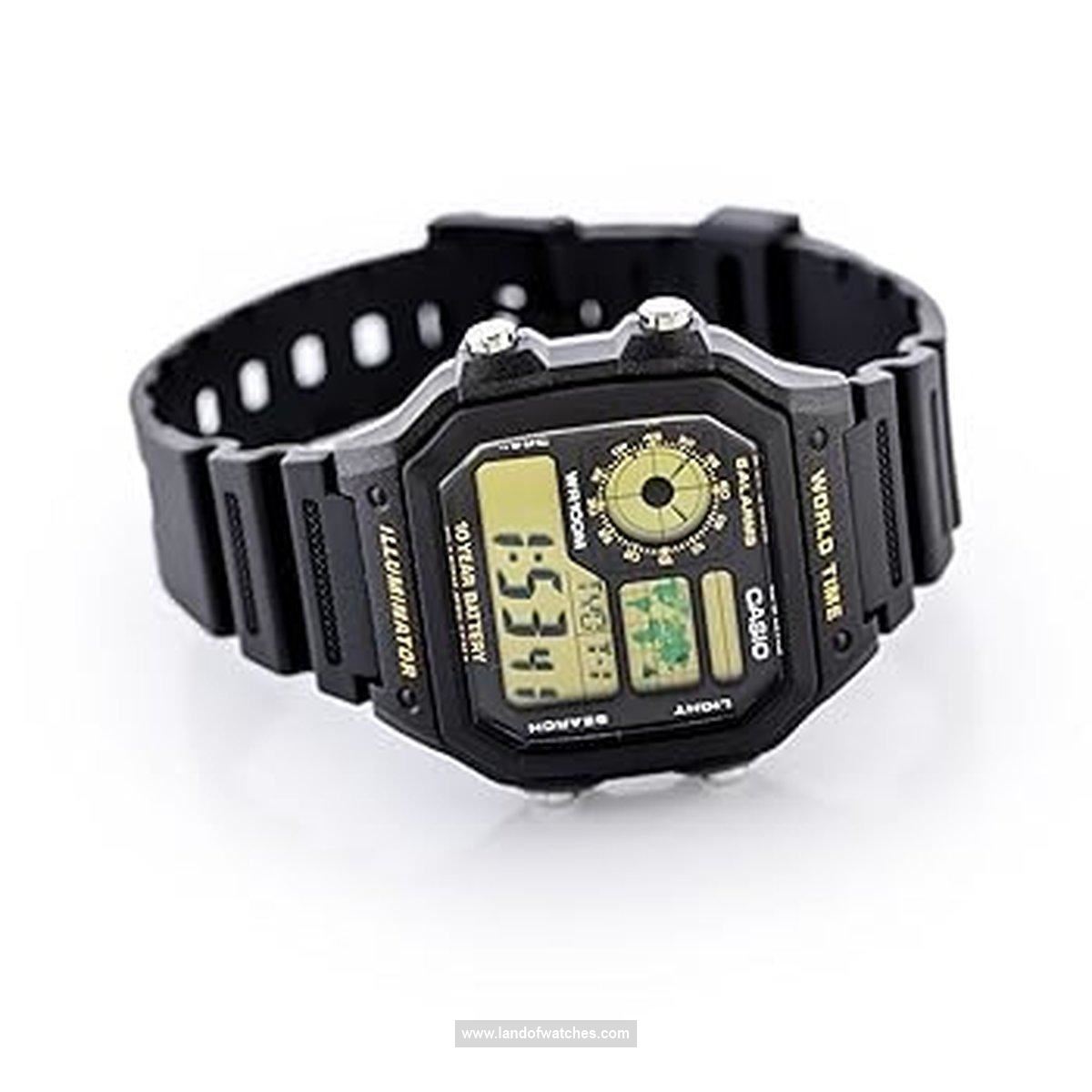 Features review of Casio Men's wrist watch AE-1200WH-1BVDF
