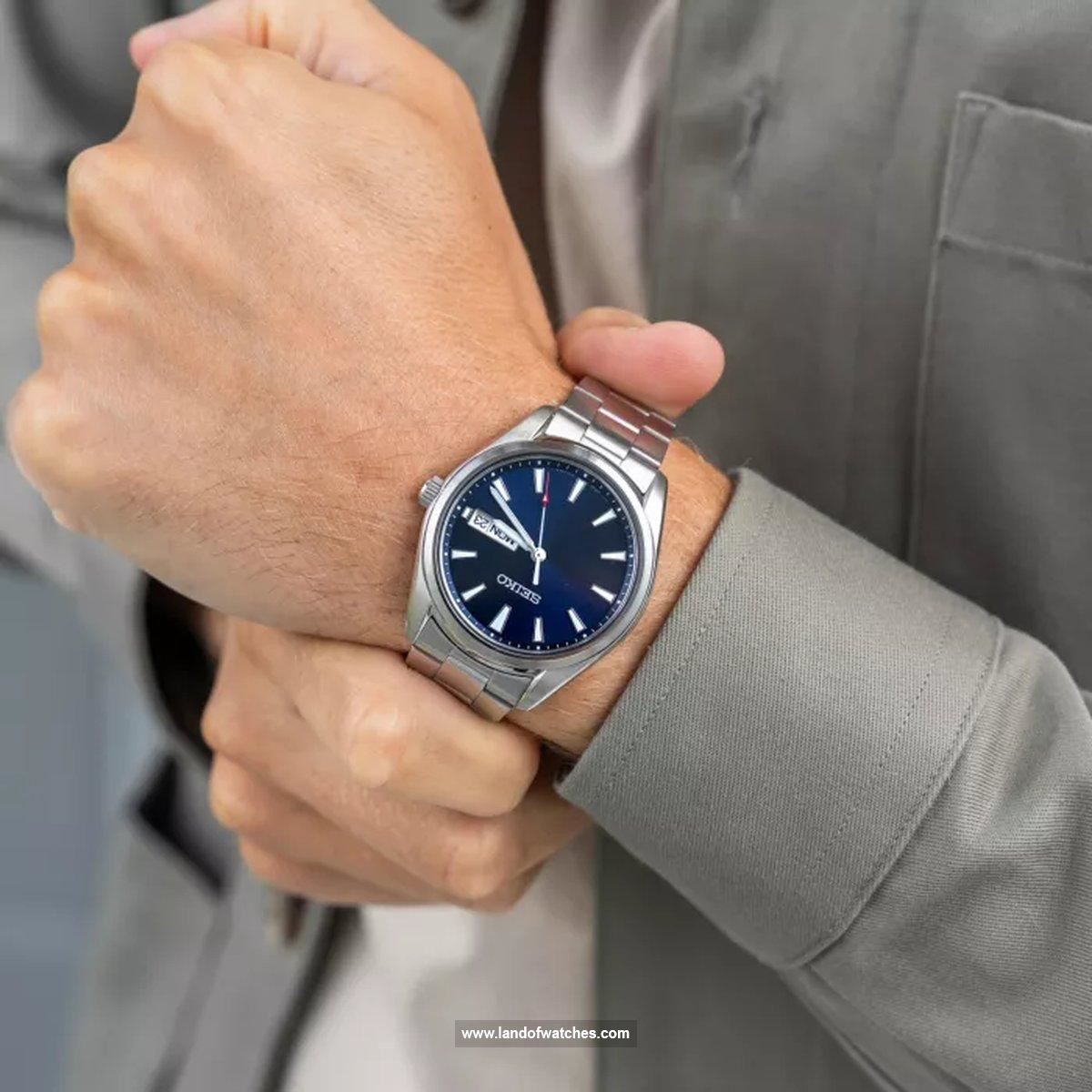 Seiko Men's wrist watch SUR341P1 a weekly calendar watch having professional screen design