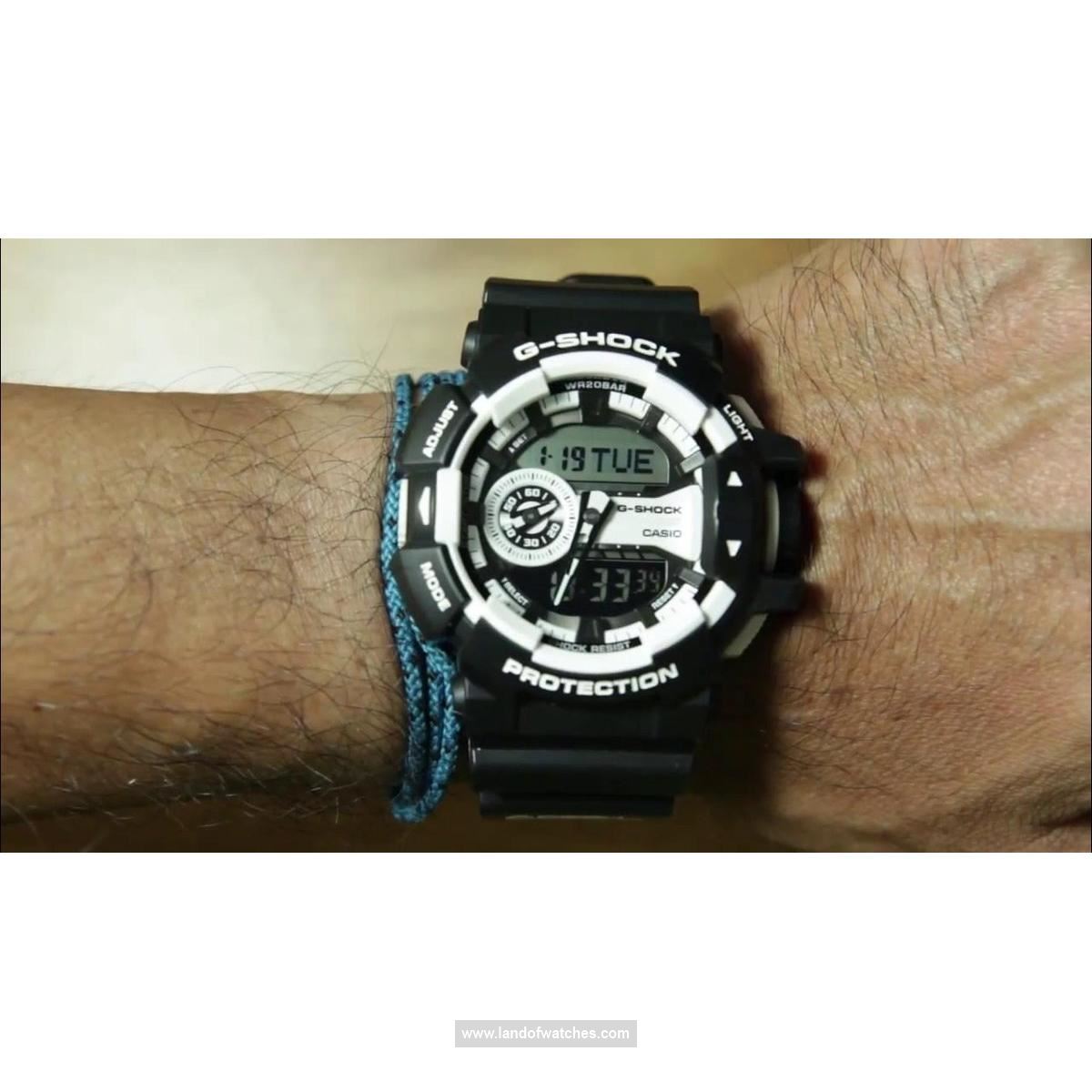 Casio Men's wrist watch GA-400-1ADR an automatic backlit watch having attractive design