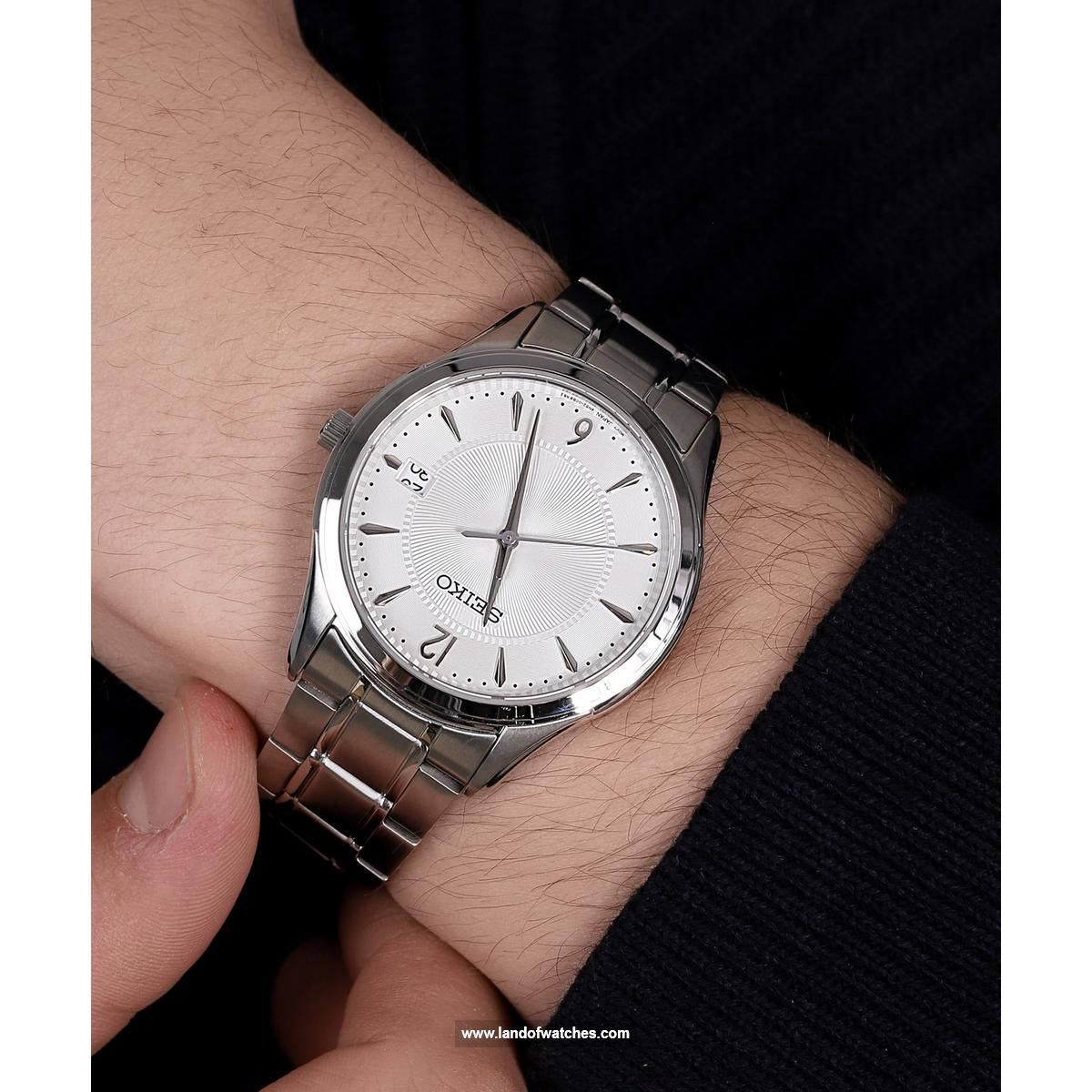 ساعت المعصم للرجال سیکو طراز SUR417P1 ساعة لديها تقويم مع التصميم الاحترافي