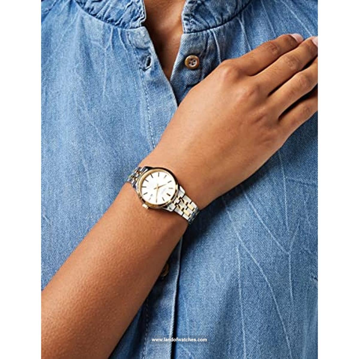 Seiko women's wrist watch SUR410P1 a date indicator watch benefiting from elegant but attractive style
