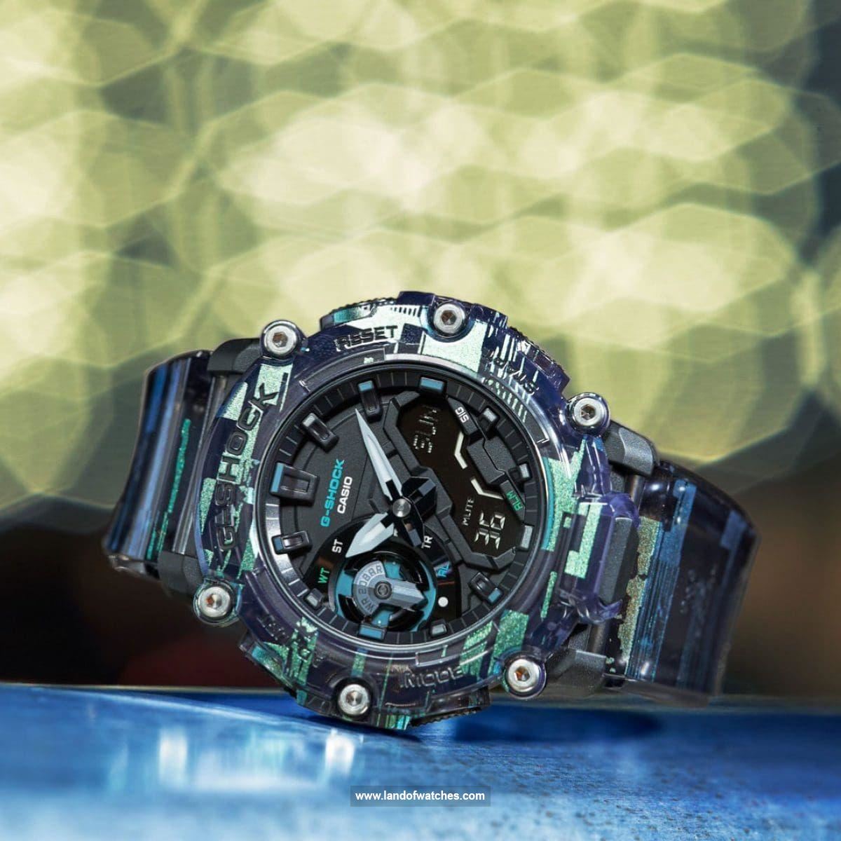 Features review of Casio Men's wrist watch GA-2200NN-1ADR