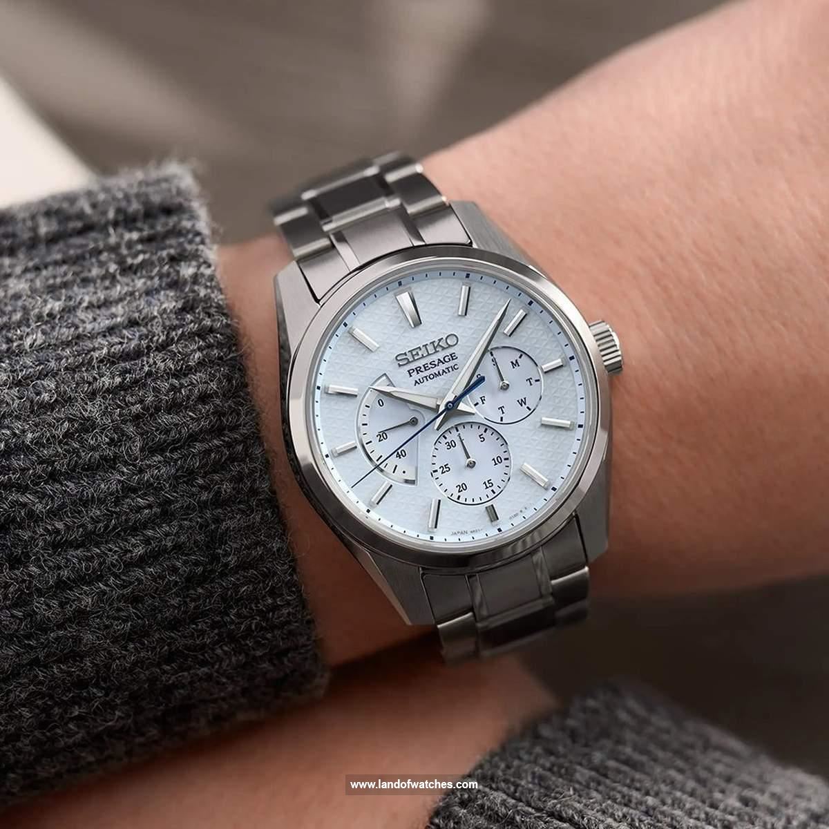 Seiko Men's wrist watch SPB305J1 a daily calendar watch alongside brand quality