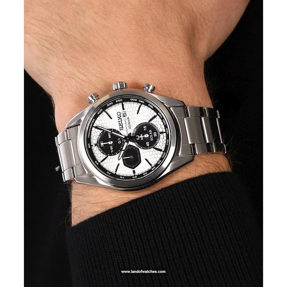 Seiko Men's wrist watch SSC769P1 a date indicator watch along with 1st grade material