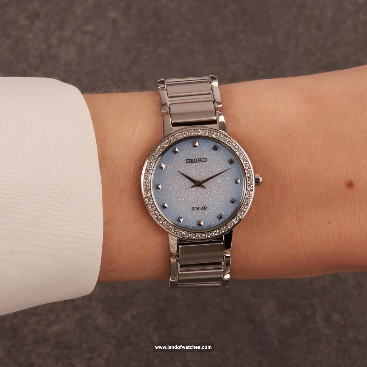 ساعت المعصم للنساء سیکو طراز SUP447P1 ساعة مع إمكانية الشحن التلقائي مع التصميم الجذاب