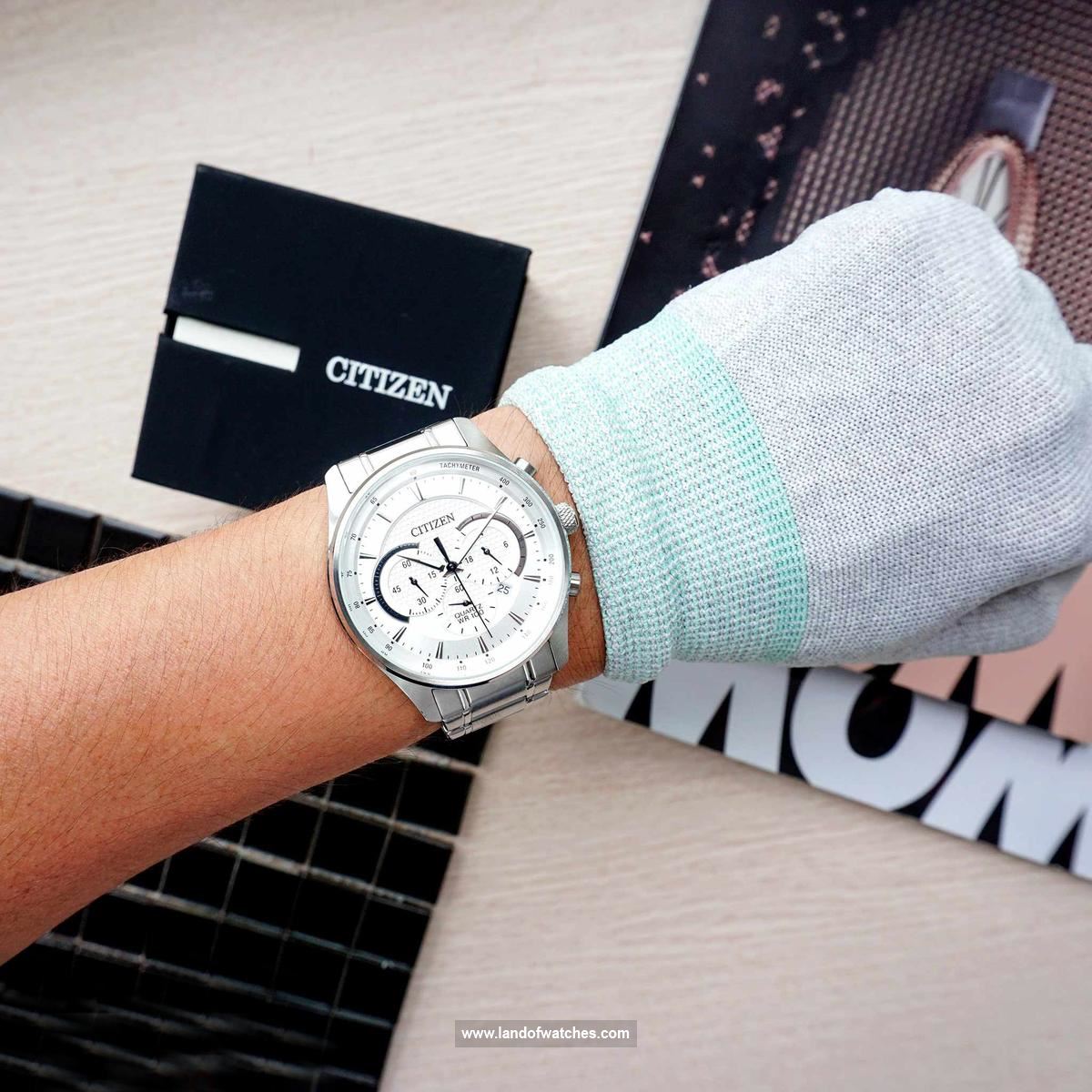 ساعت المعصم للرجال سیتیزن طراز AN8190-51A ساعة واحدة - بالإضافة إلى تصميم فريد