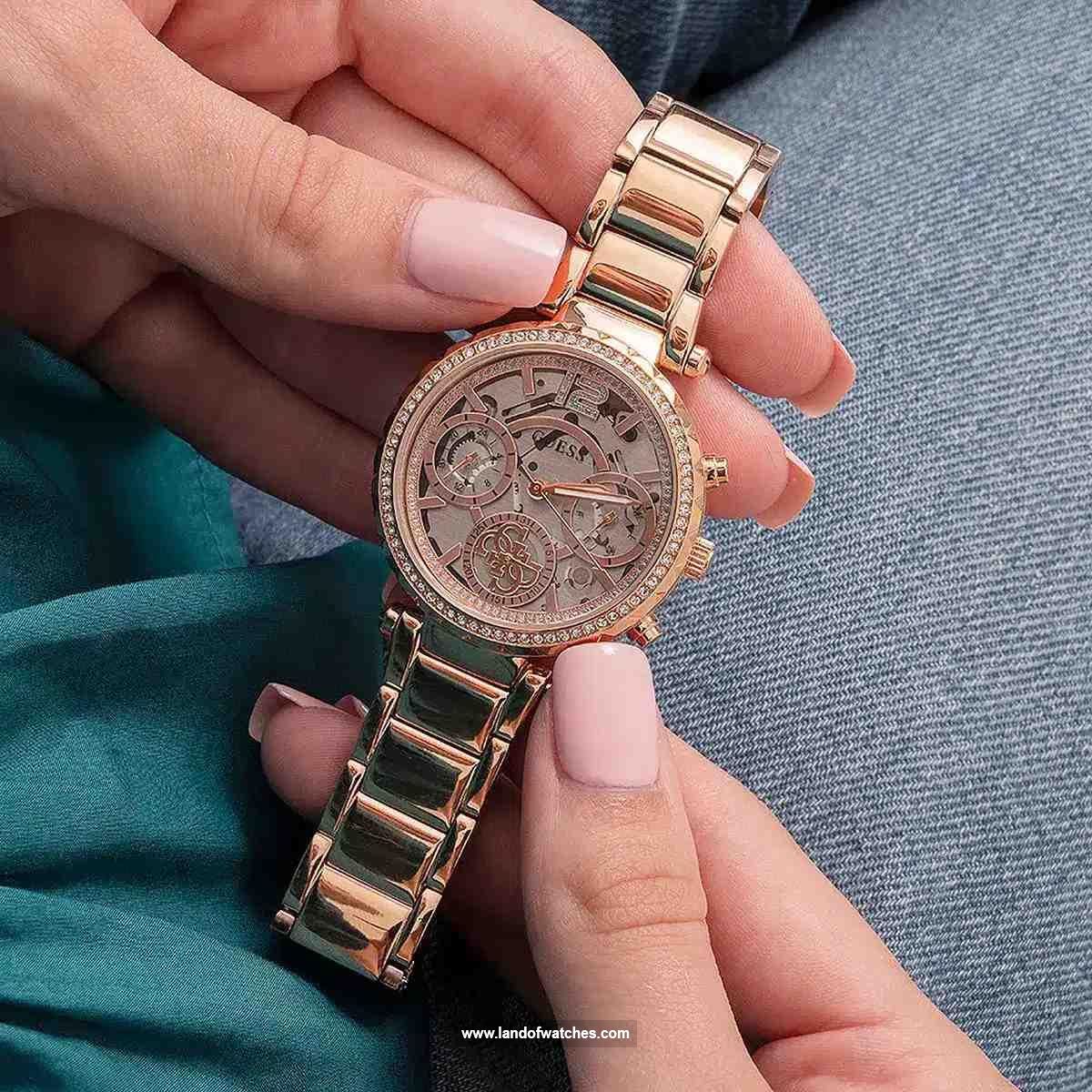 المرافق والميزات الساعت المعصم للنساء غس طراز GW0403L3