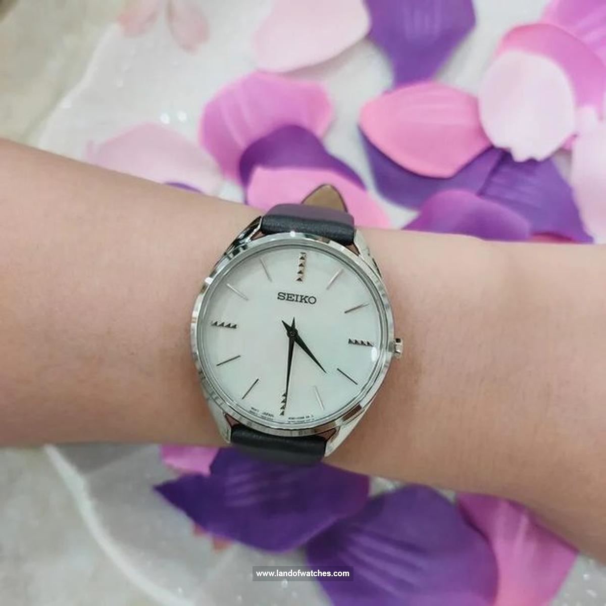 Seiko women's wrist watch SWR079P1 a simple watch with high-quality and well-made engine