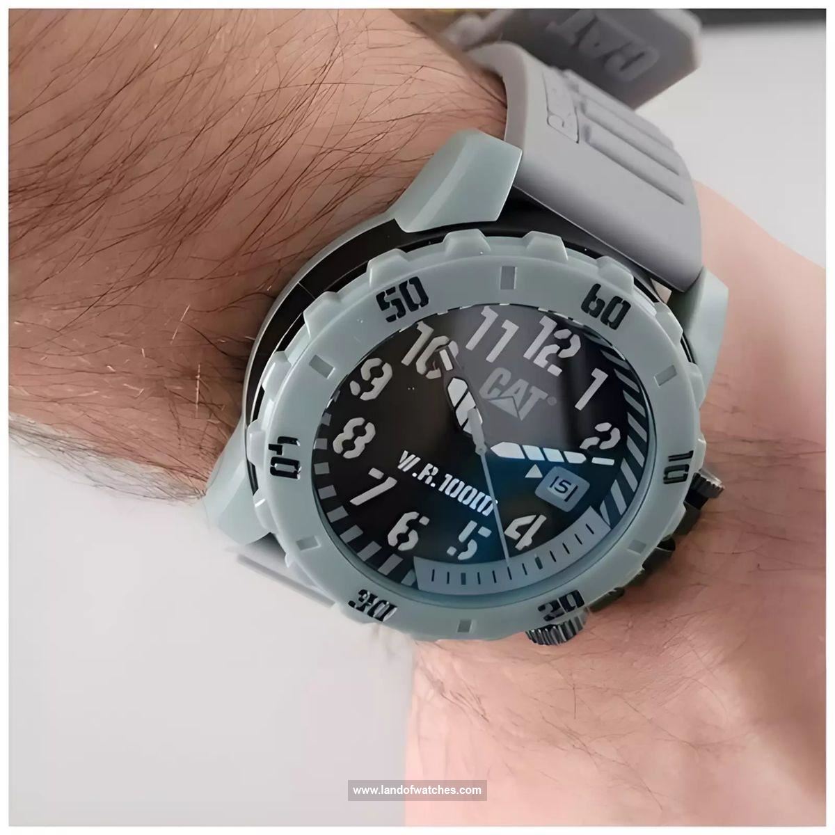 Cat Men's wrist watch LK.151.25.115 a date indicator watch with Engine quality