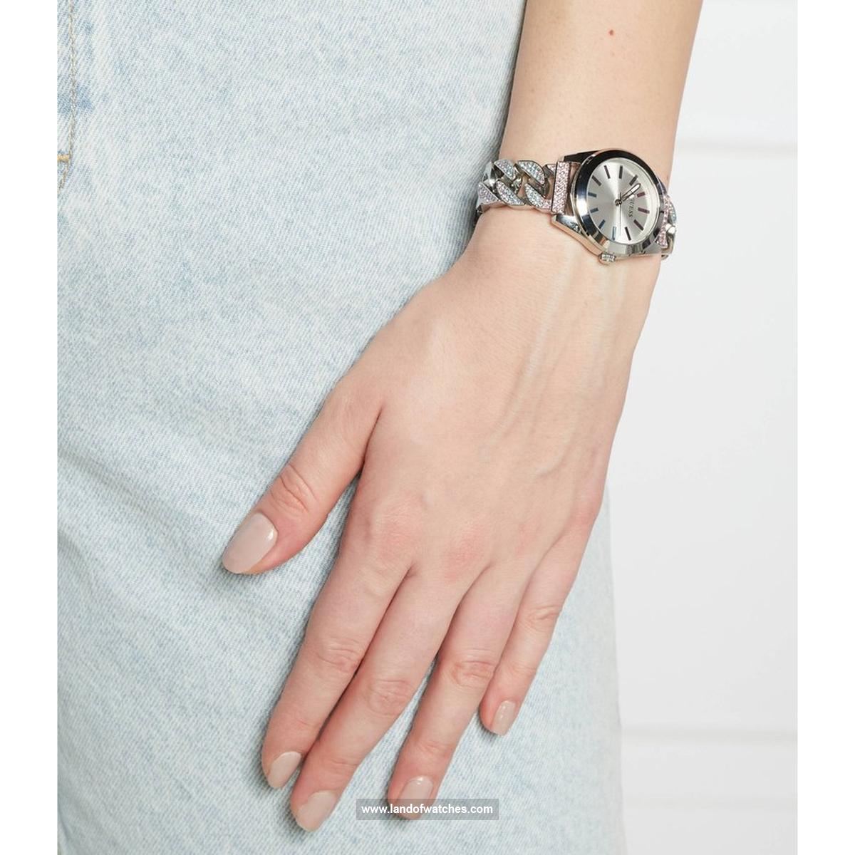 ساعت المعصم للنساء غس طراز GW0546L4 ساعة واحدة لها محتویات للمشاهدة الليلية مع تصميم جيد الصنع