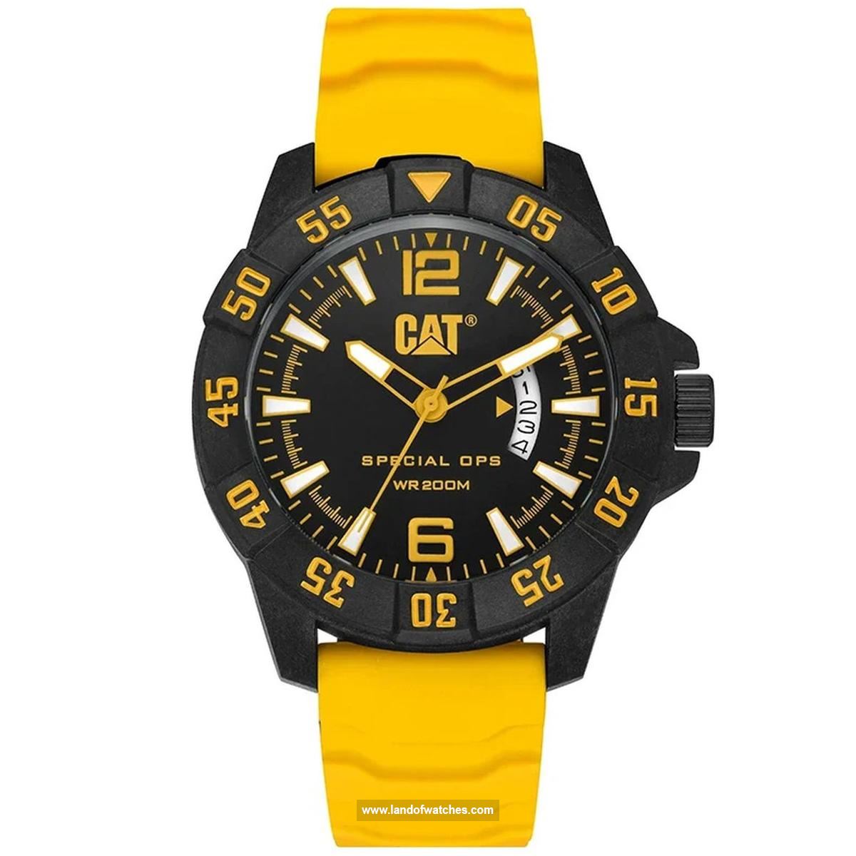 Cat Men's wrist watch K4.121.27.137 a luminous watch with popular design