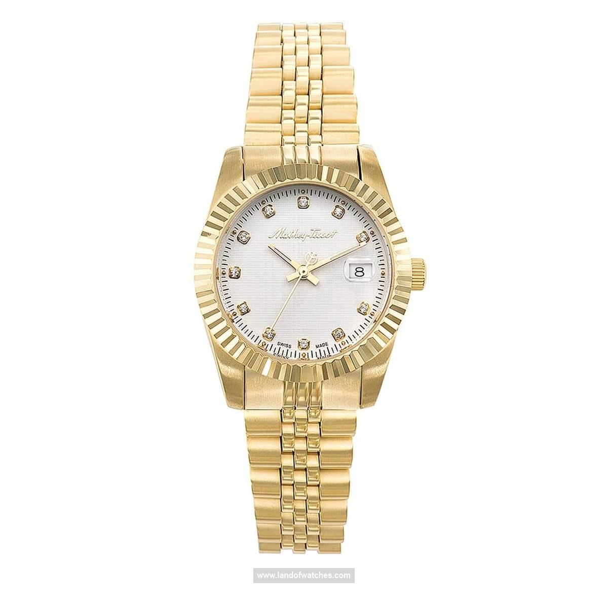 ساعت المعصم للنساء متی تیسوت طراز D807PI ساعة لها طلاء PVD يملك الأصالة والجودة