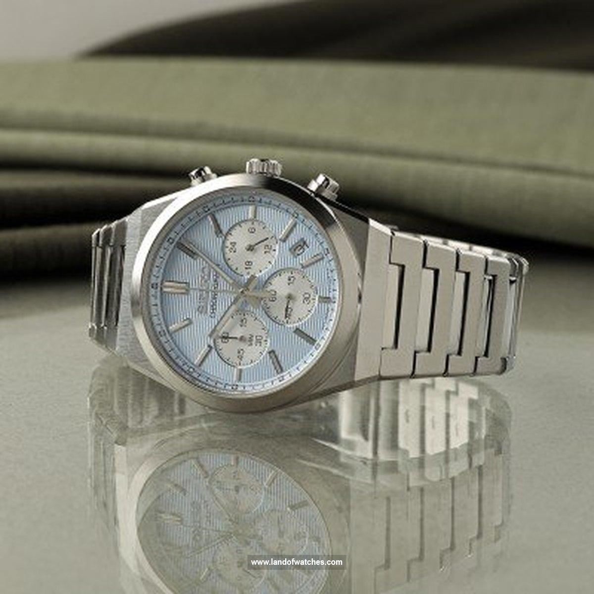 Seiko Men's wrist watch SSB459P1 Appearance review