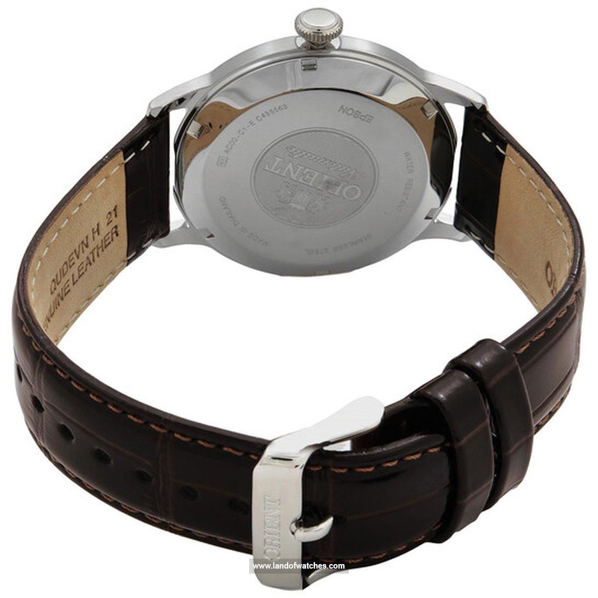 مراجعة المظهر ساعت المعصم للرجال اورینت طراز TAC00008W0