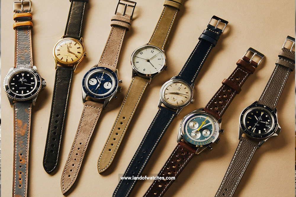  buy leather strap watches