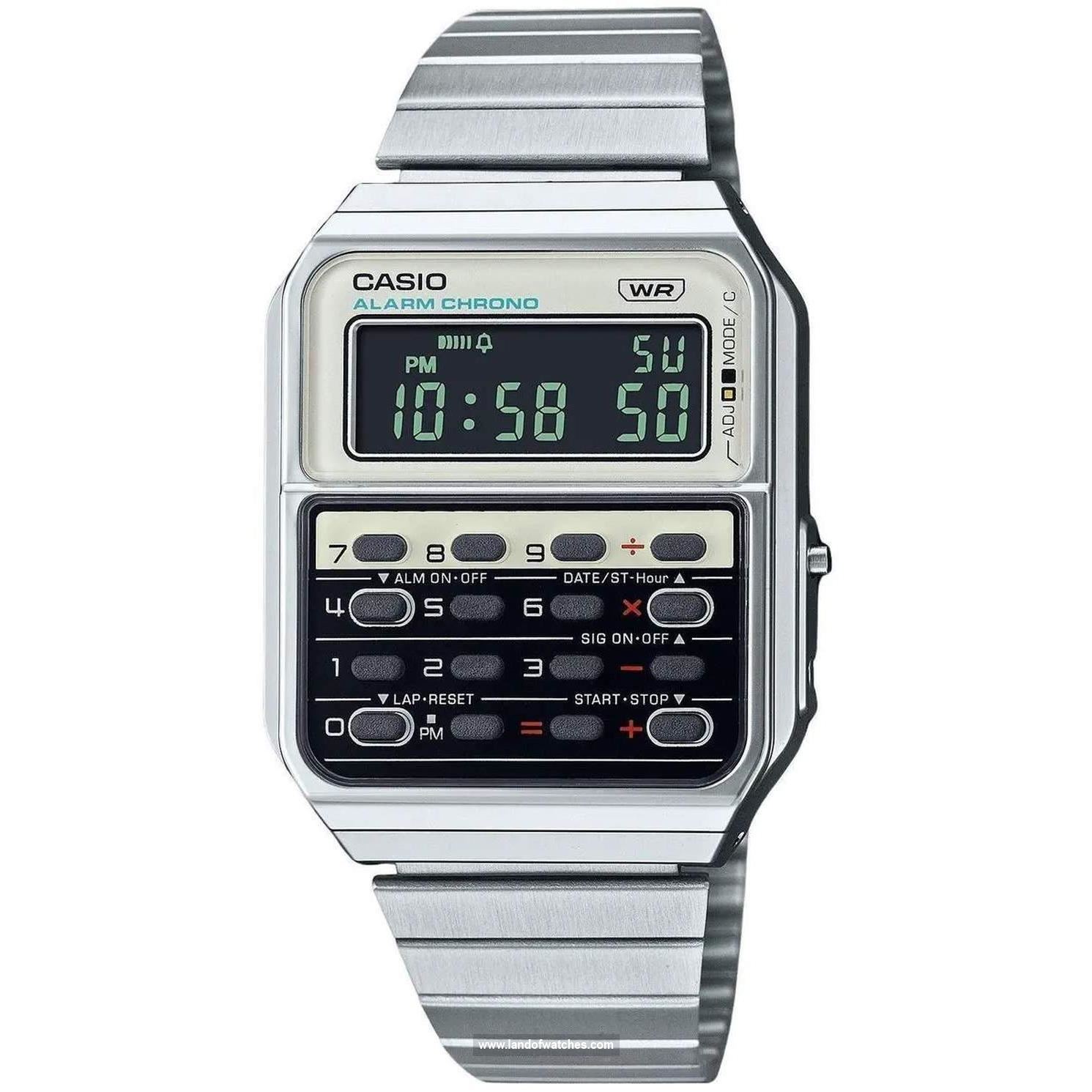 شراء ساعة معصم رجالیه نسائیه کاسیو(CASIO) CA-500WE-7BDF | | | الأصلي