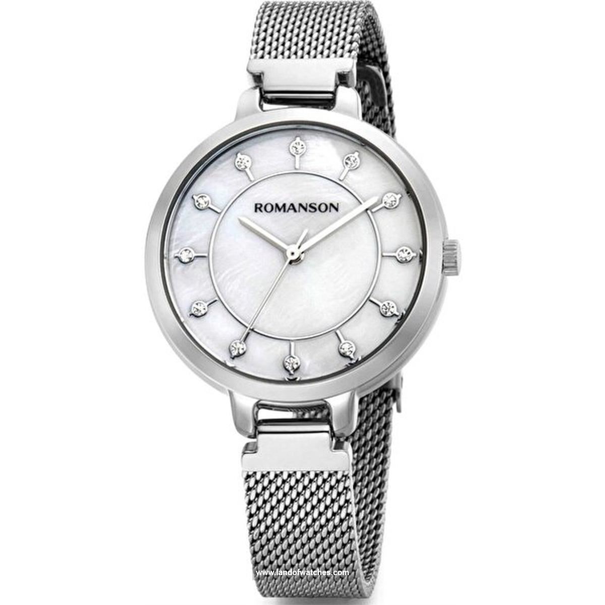 شراء ساعة معصم نسائیه رومانسون(ROMANSON) RM0B15LLWWMS2W كلاسيك | | | الأصلي