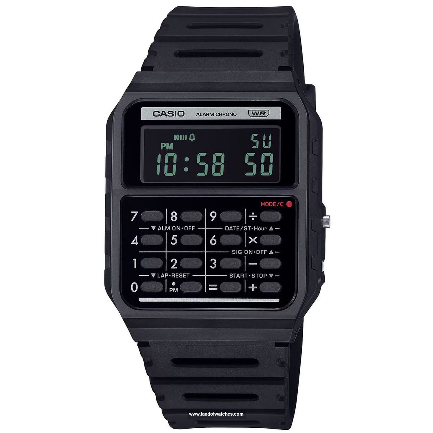 شراء ساعة معصم رجالیه نسائیه کاسیو(CASIO) CA-53WB-1BDF رياضة | | | الأصلي