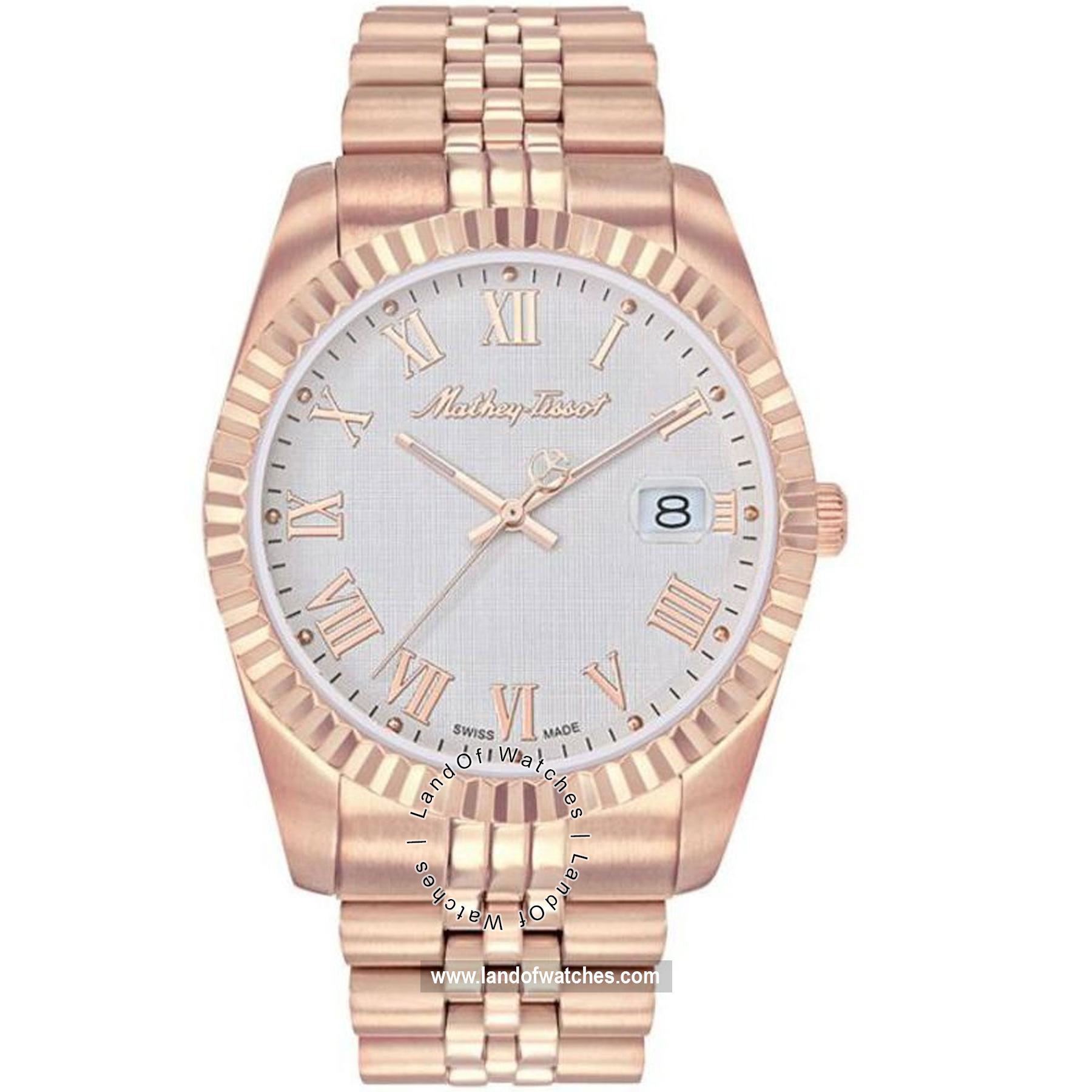شراء ساعة معصم رجالیه متی تیسوت(MATHEY TISSOT) H810PRA كلاسيك | | | الأصلي