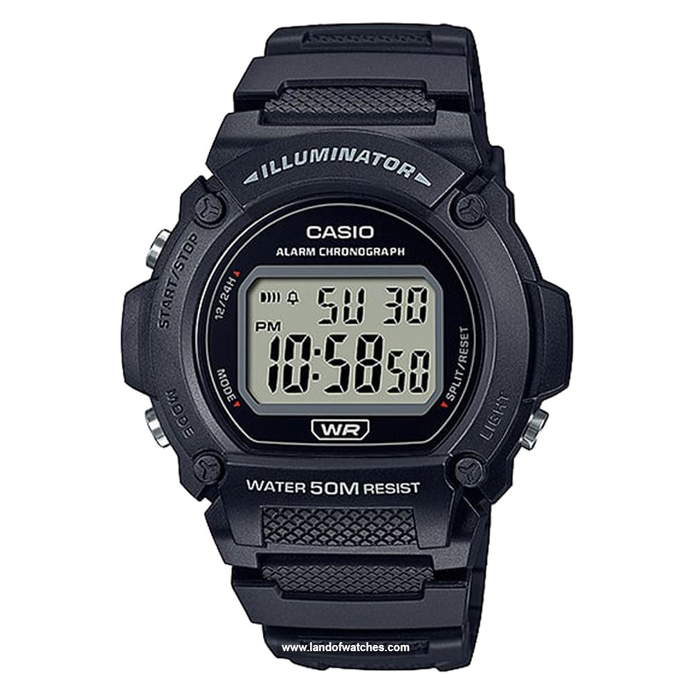 Buy CASIO W-219H-1AV Watches | Original