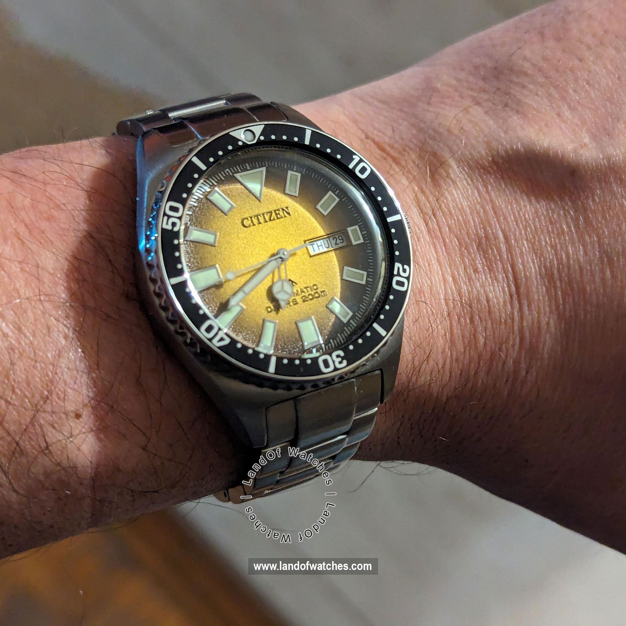 شراء ساعة معصم رجالیه سیتیزن(CITIZEN) NY0120-52X كلاسيك | | | الأصلي