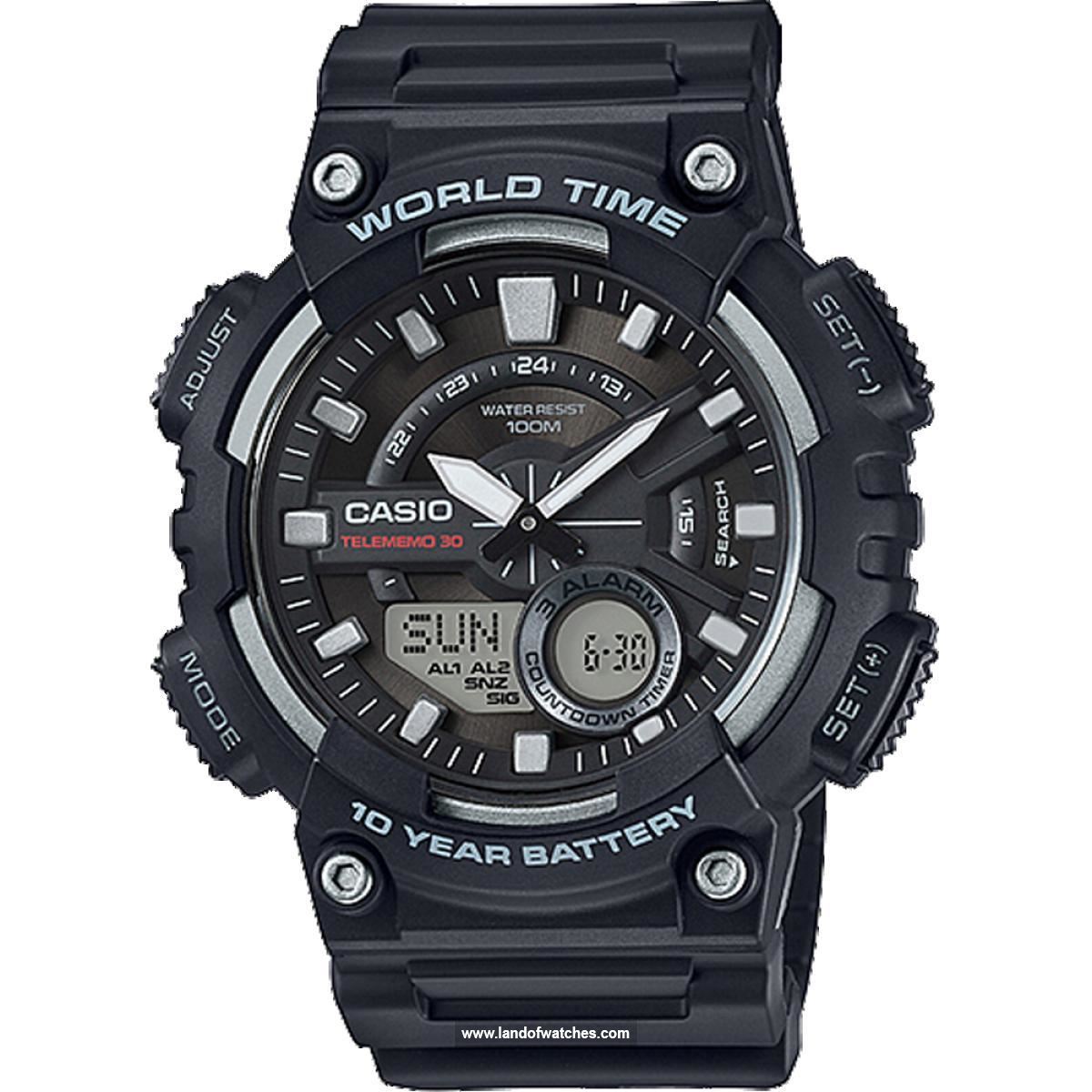شراء ساعة معصم رجالیه کاسیو(CASIO) AEQ-110W-1AVDF رياضة | | | الأصلي