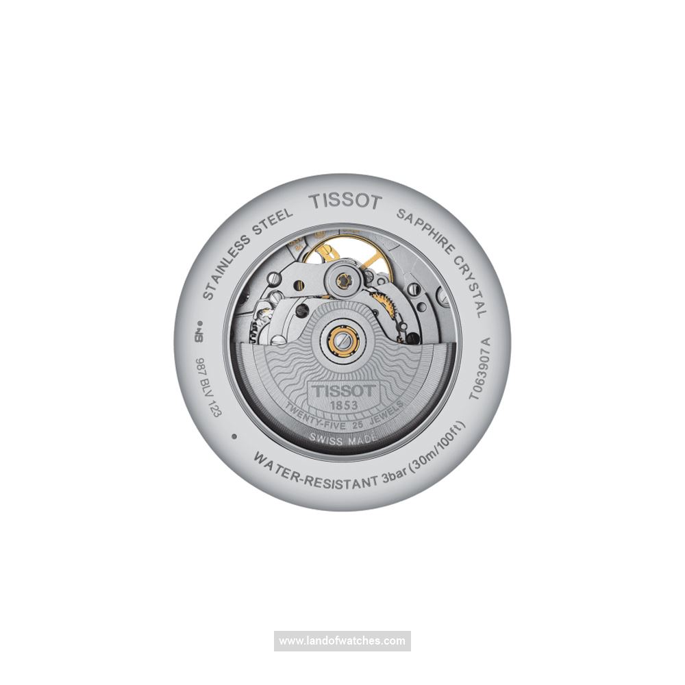 شراء ساعة معصم رجالیه تیسوت(TISSOT) T063.907.11.038.00 كلاسيك | | | الأصلي