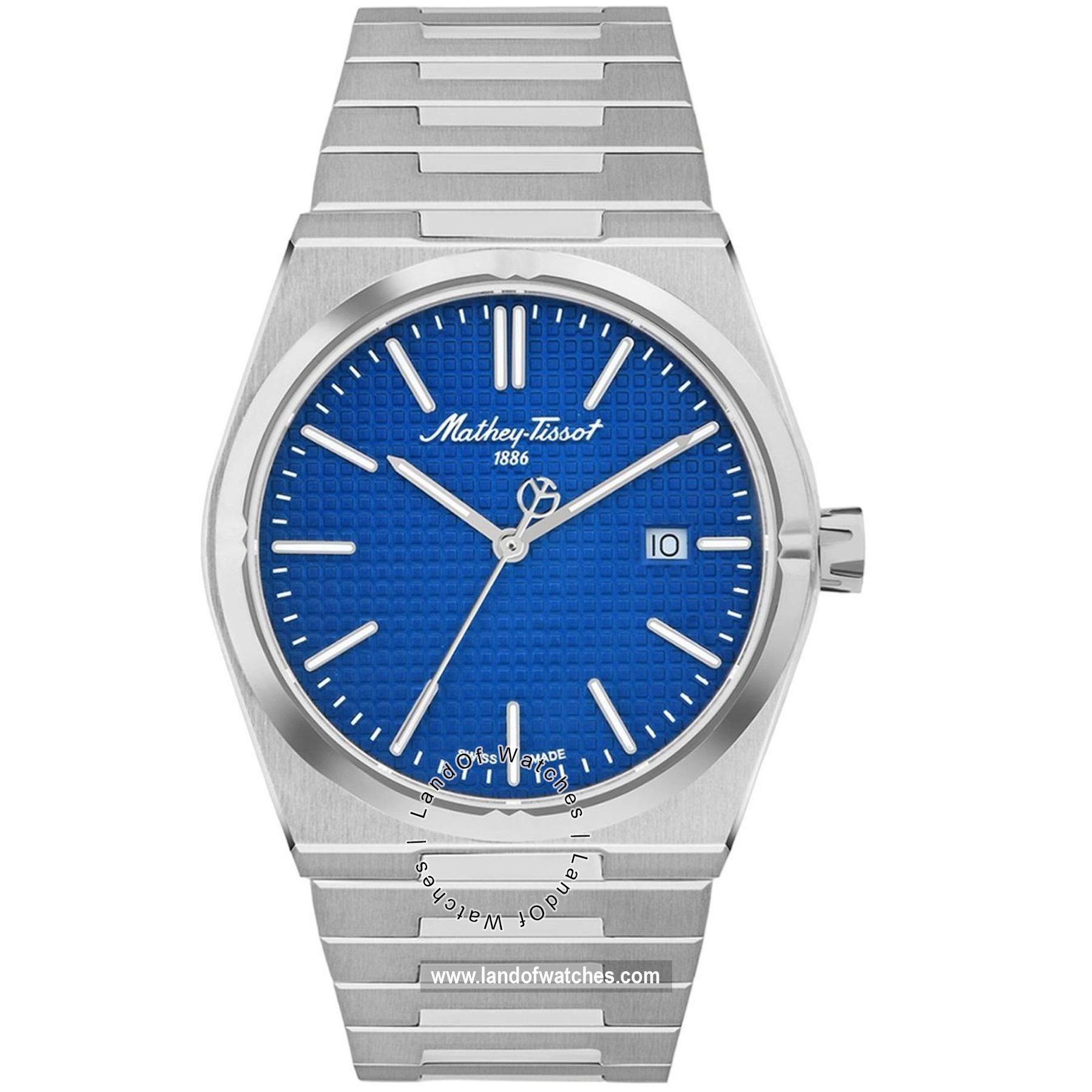 شراء ساعة معصم رجالیه متی تیسوت(MATHEY TISSOT) H117ABU كلاسيك | | | الأصلي