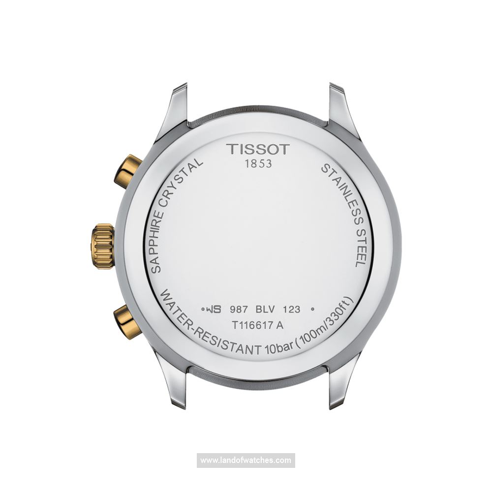 شراء ساعة معصم رجالیه تیسوت(TISSOT) T116.617.22.091.00 رياضة | | | الأصلي