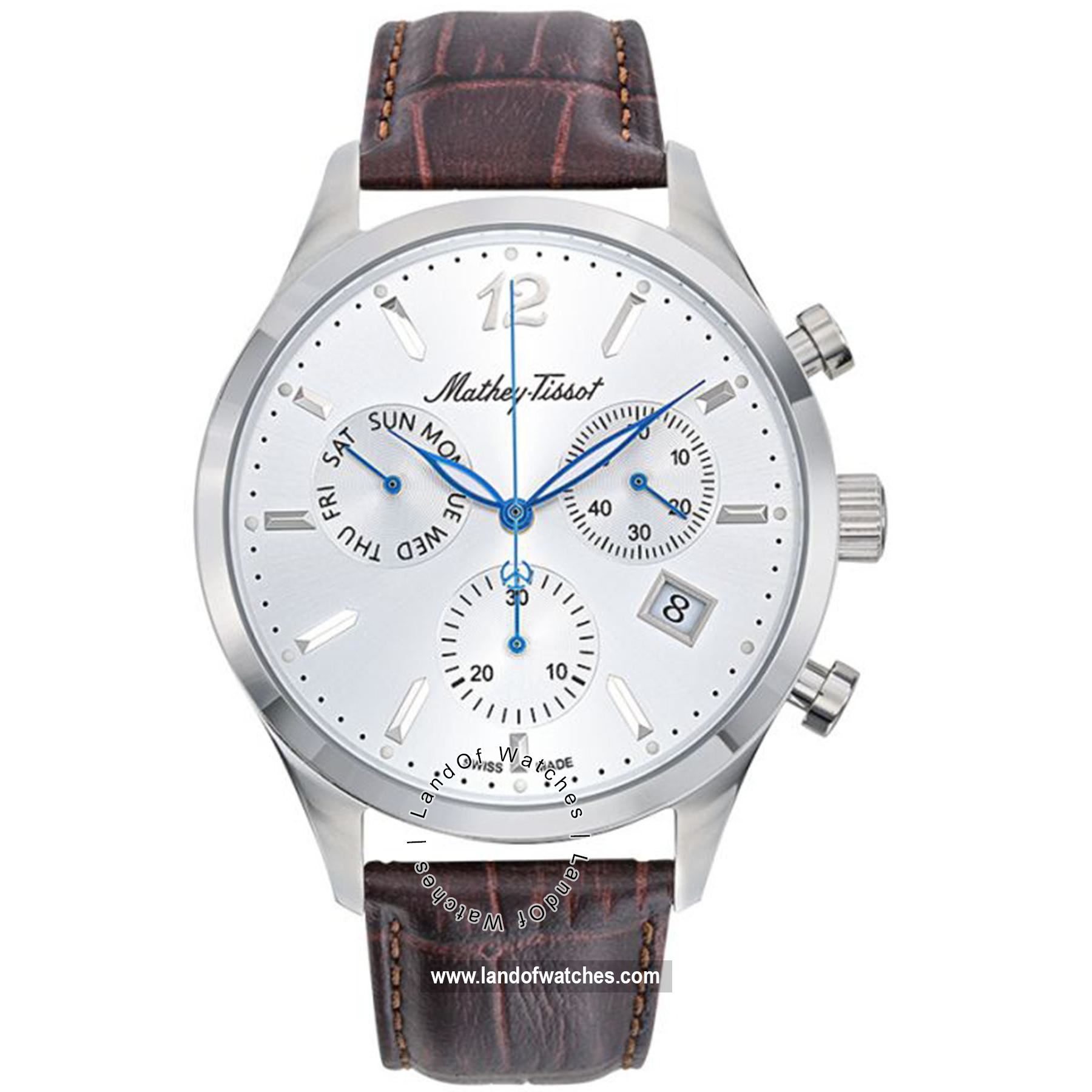 شراء ساعة معصم رجالیه متی تیسوت(MATHEY TISSOT) H411CHALS | | | الأصلي