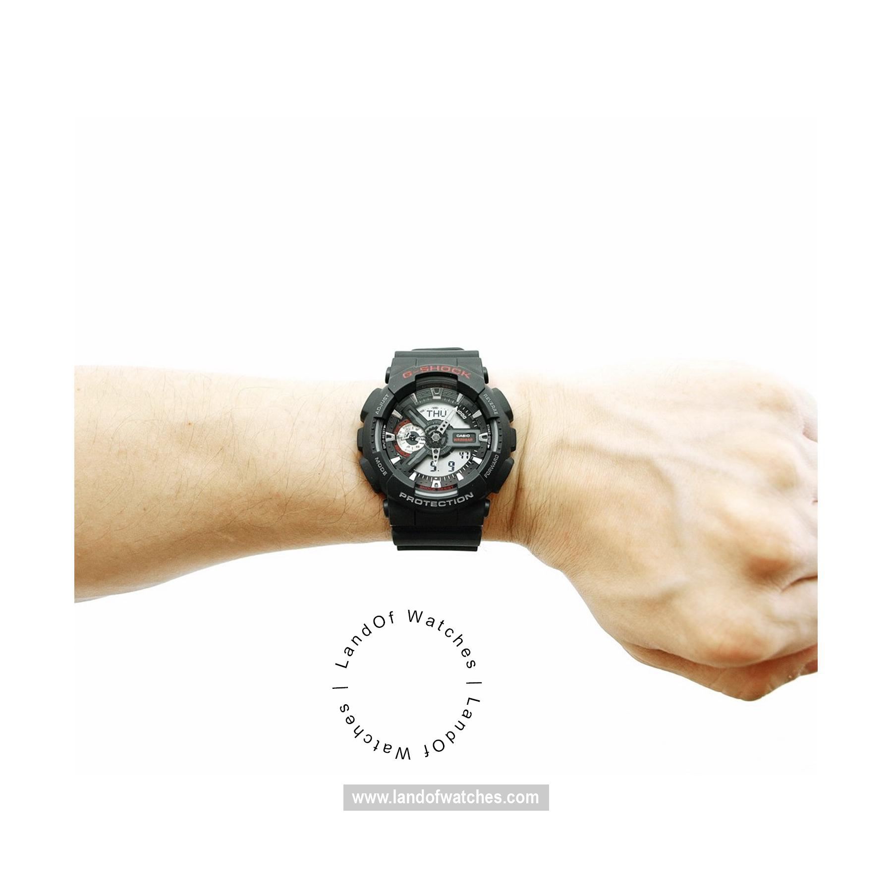 Buy Men's CASIO GA-110-1ADR Watches | Original