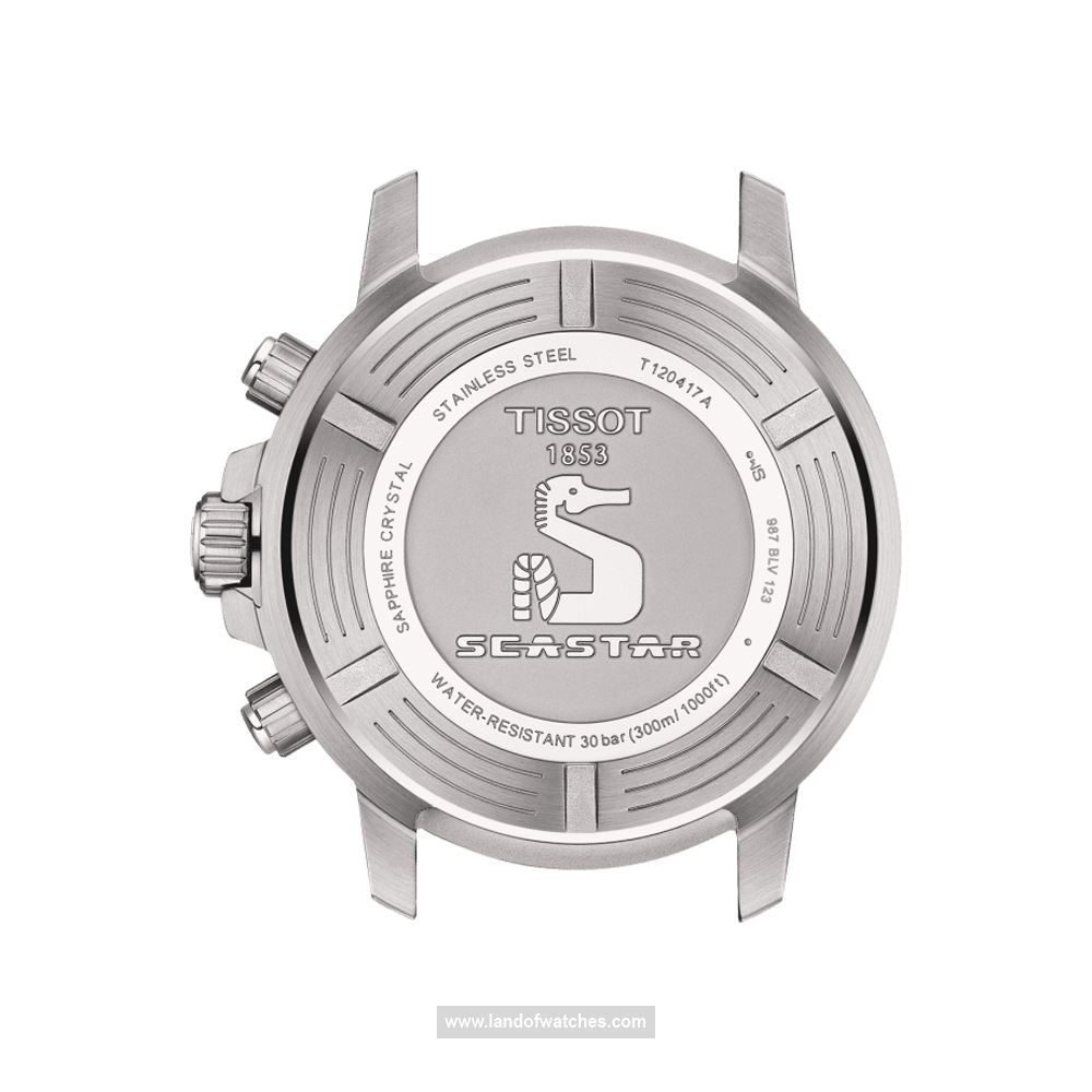 شراء ساعة معصم رجالیه تیسوت(TISSOT) T120.417.11.041.02 رياضة | | | الأصلي