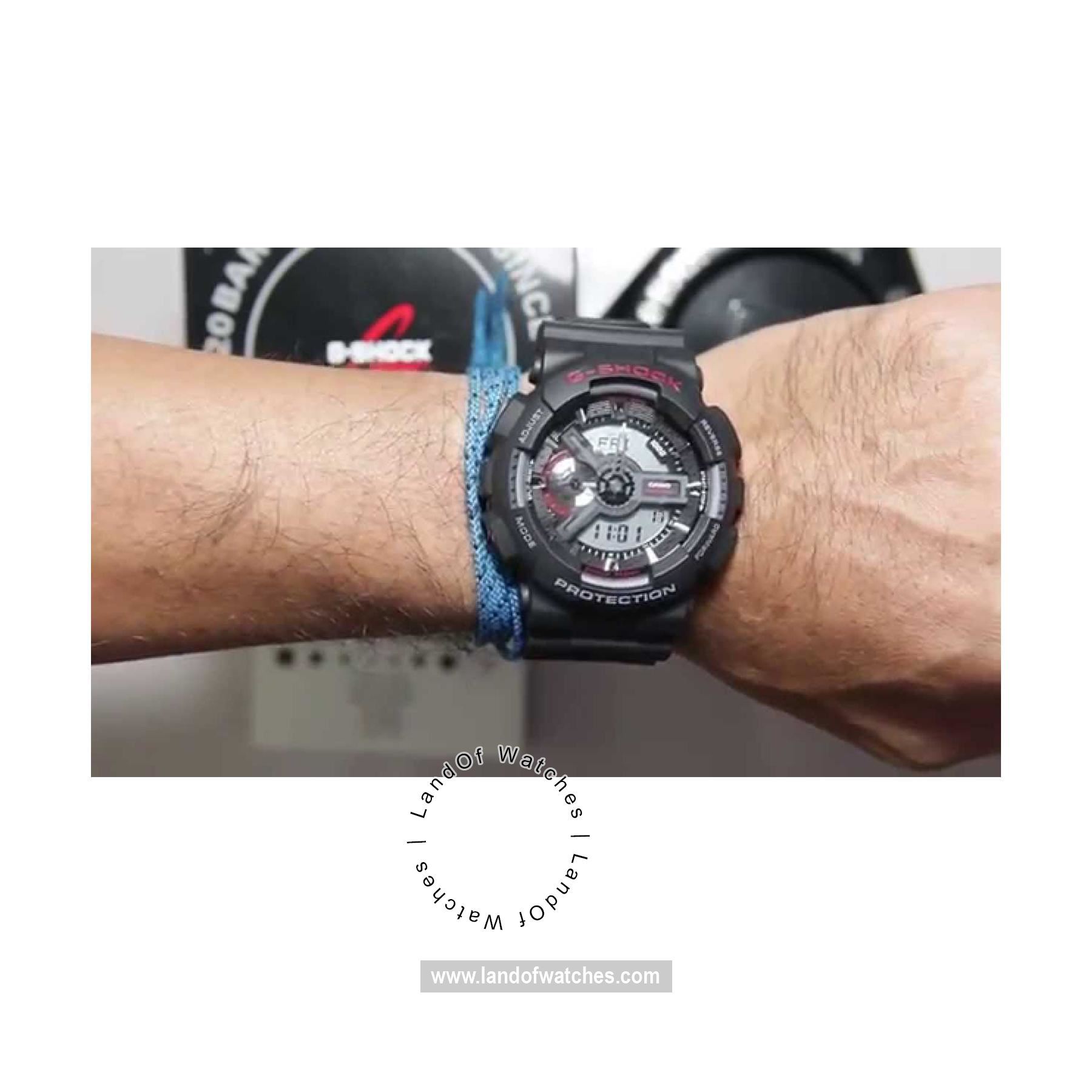 Buy Men's CASIO GA-110-1ADR Watches | Original