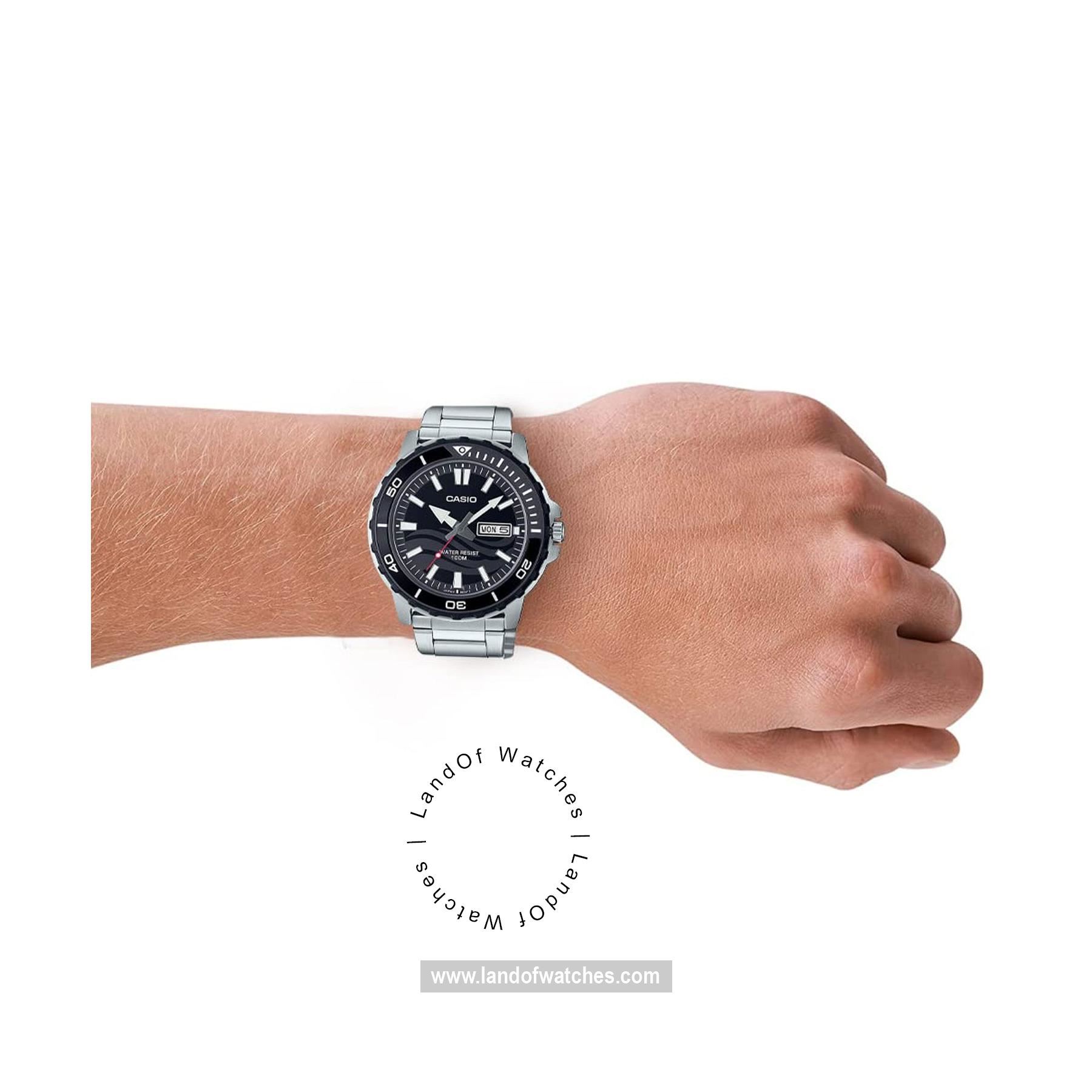 شراء ساعة معصم رجالیه کاسیو(CASIO) MTD-125D-1A1VDF | | | الأصلي