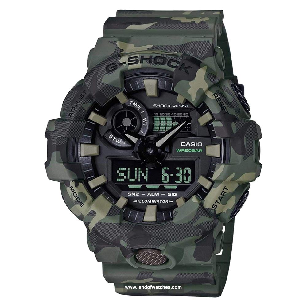 Buy Men's CASIO GA-700CM-3ADR Sport Watches | Original