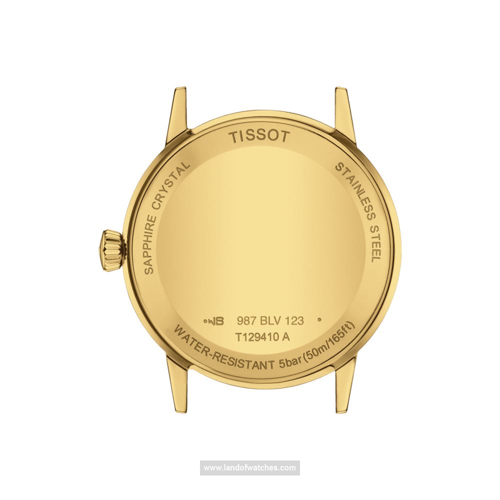 شراء ساعة معصم رجالیه تیسوت(TISSOT) T129.410.36.261.00 كلاسيك | | | الأصلي