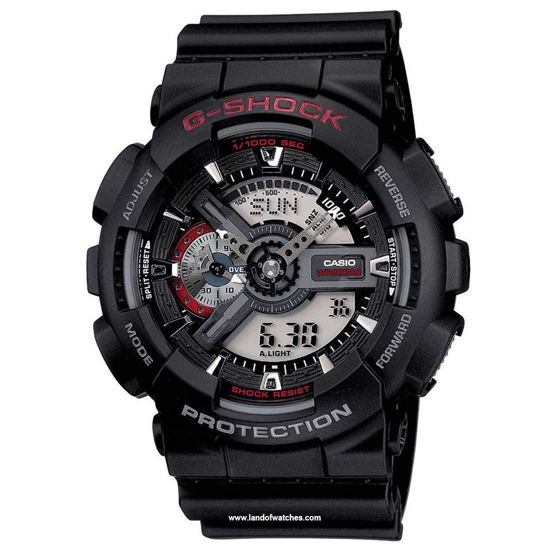 Buy Men's CASIO GA-110-1ADR Watches | Original