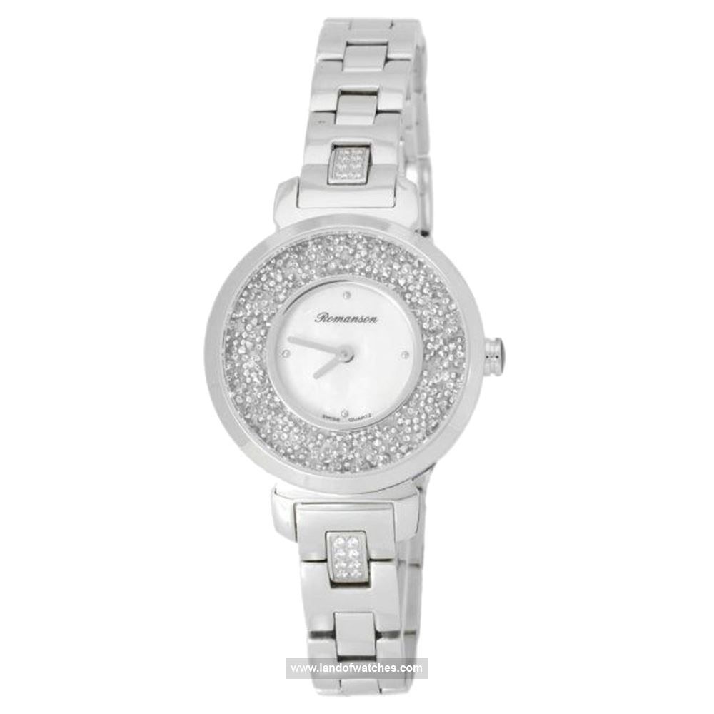 شراء ساعة معصم نسائیه رومانسون(ROMANSON) RM6A36QLWWM1R1-W موضه | | | الأصلي
