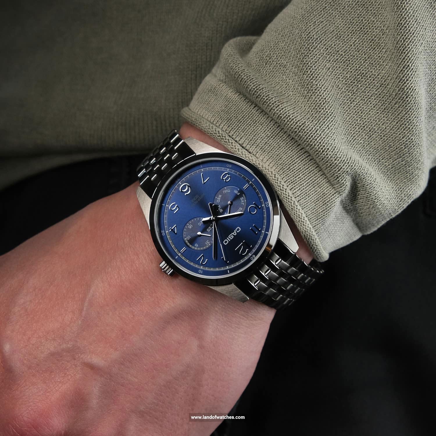 شراء ساعة معصم رجالیه کاسیو(CASIO) MTP-E340D-2AVDF كلاسيك | | | الأصلي