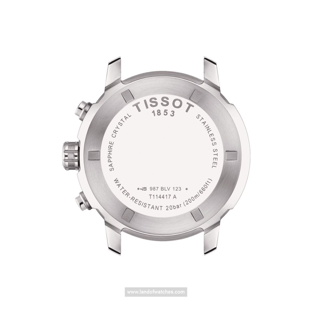 Buy Men's TISSOT T114.417.11.057.00 Sport Watches | Original