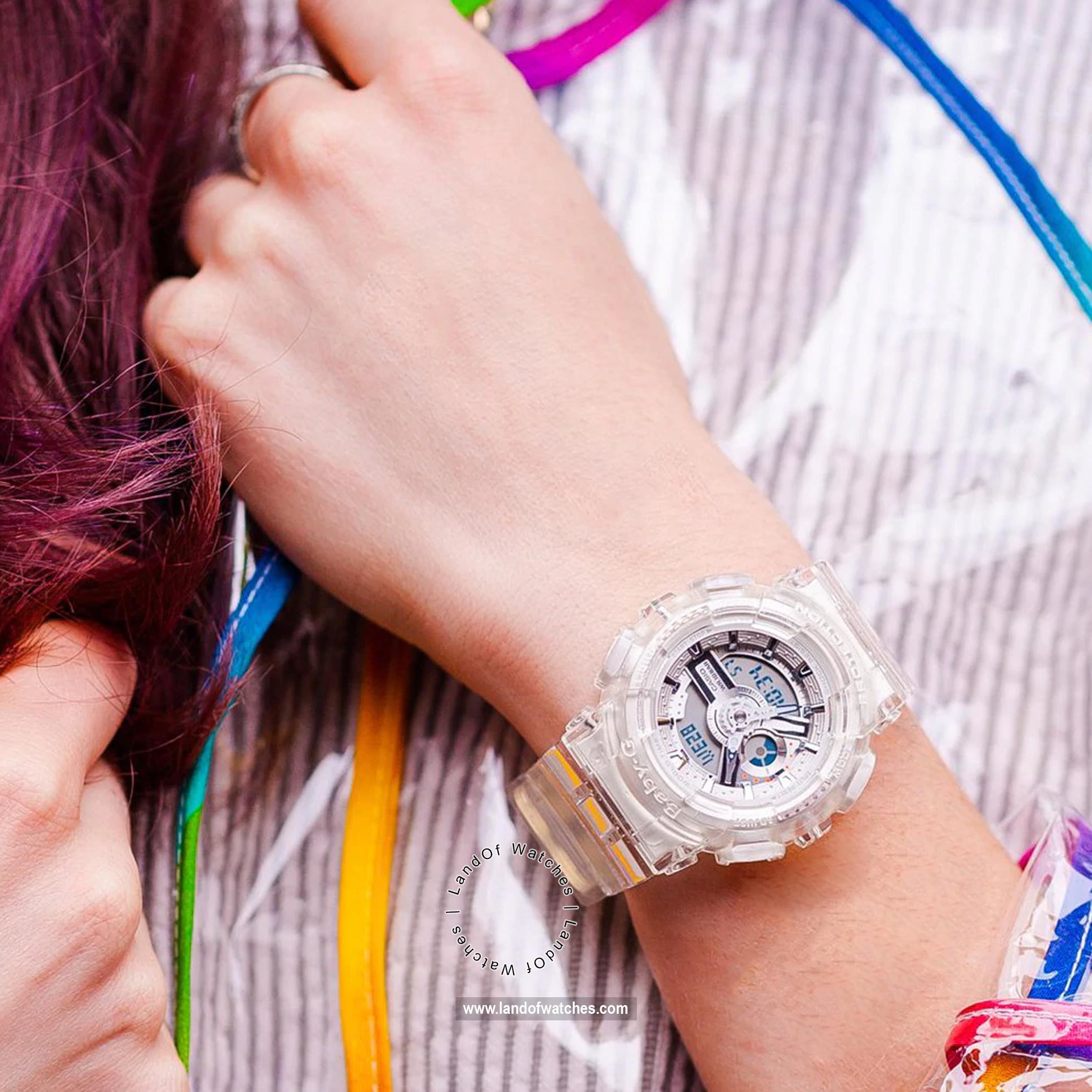 شراء ساعة معصم نسائیه کاسیو(CASIO) BA-110CR-7ADR | | | الأصلي