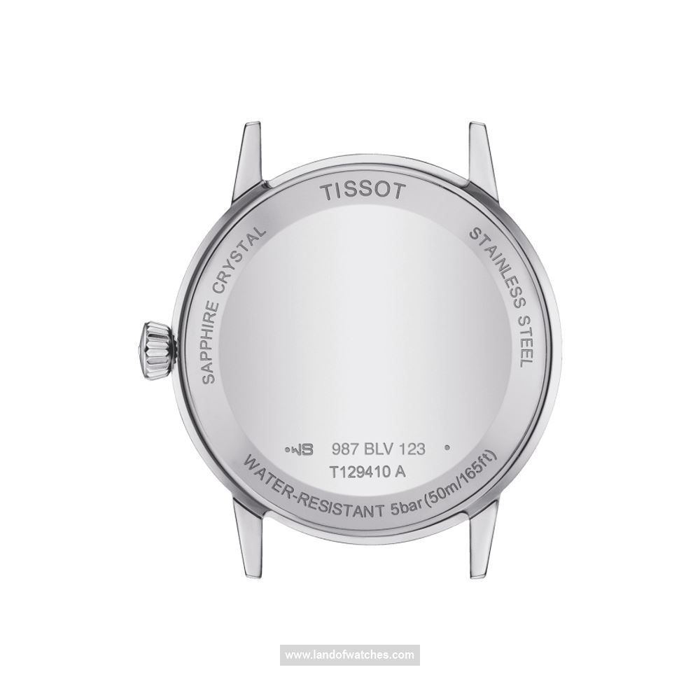 شراء ساعة معصم رجالیه تیسوت(TISSOT) T129.410.16.053.00 كلاسيك | | | الأصلي